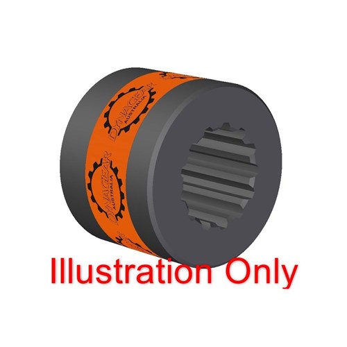 PRECISION SPLINE HUB 13T 7/8